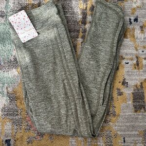 Free People Heathered Green Leggings